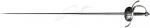 Меч Cold Steel Ribbed Shell Swept Hilt Rapier